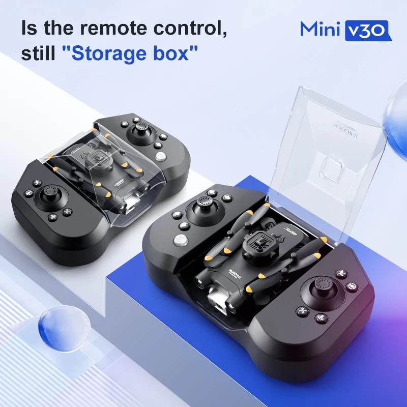 Mini V30 WiFi  With 4K HD Dual - огляд і ціна Rc Helicopter Mini