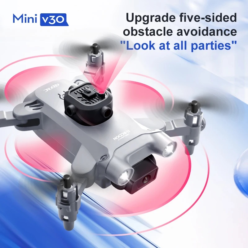 Mini V30 WiFi  With 4K HD Dual - огляд і ціна Rc Helicopter Mini