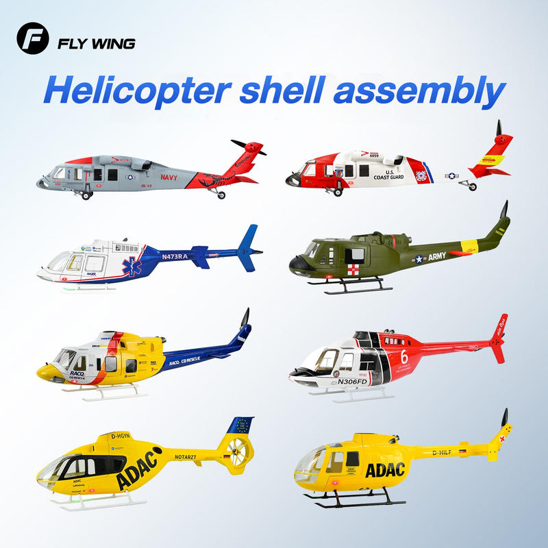 FLYWING Class 470 Black Hawk R - огляд і ціна Rc Helicopter Large