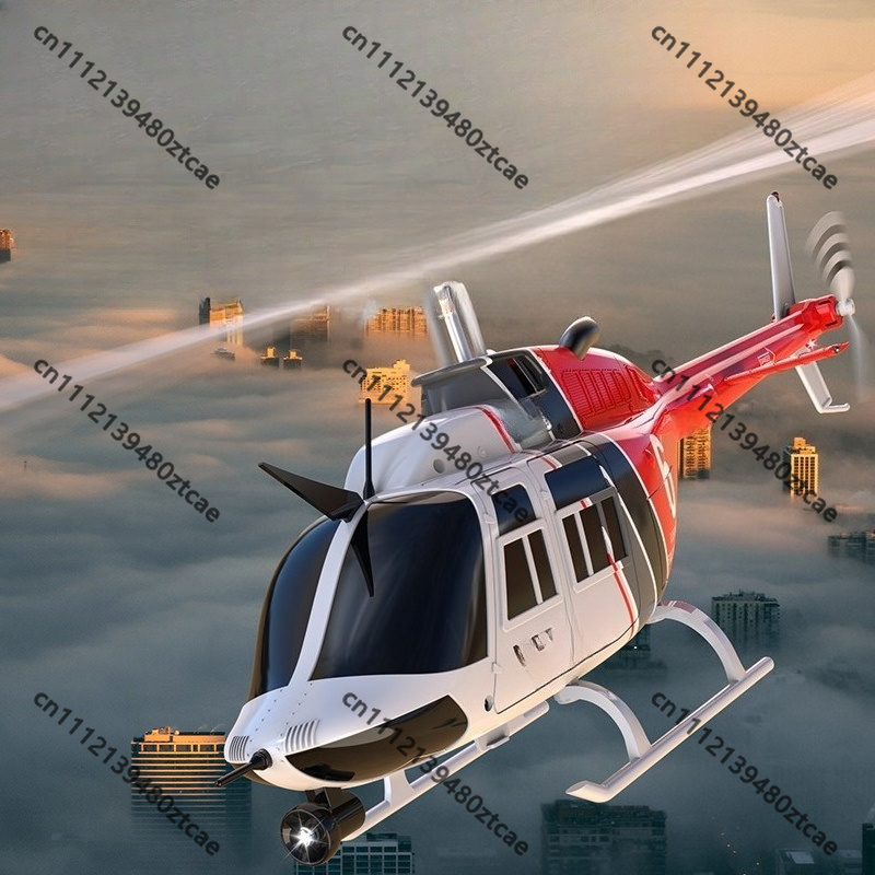 C138 6CH Single Rotor Flybarle - огляд і ціна Rc Helicopter Single Rotor